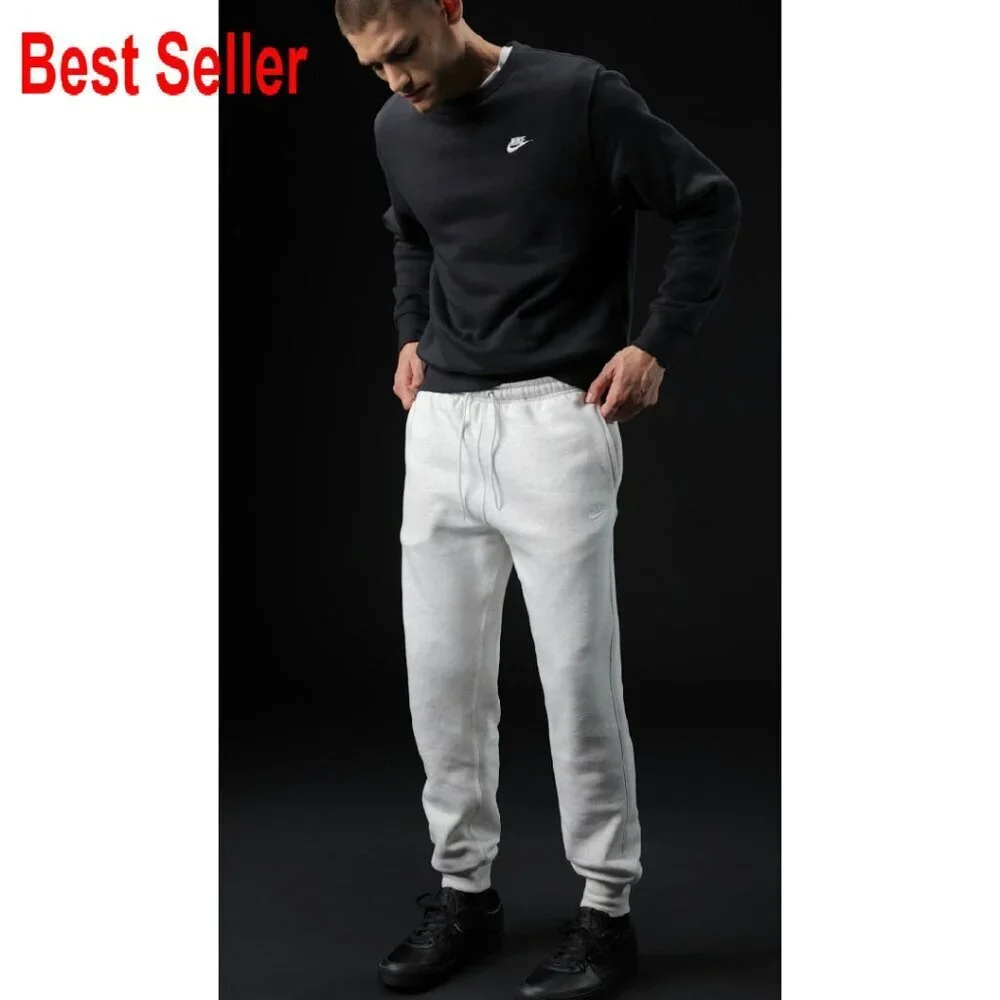 Mens Classic Joggers Activewear Sweatpants Casual Comfort Fit Lounge Wear